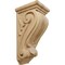 Ekena Millwork 4 1/2"W x 5"D x 10"H Medium Classical Corbel, Cherry CORW04X05X10CLCH - alternate 1
